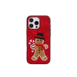 JW PEI Gingerbread Bling Holiday Phone Case in Red | Phone Cases | Luxury Shoes 