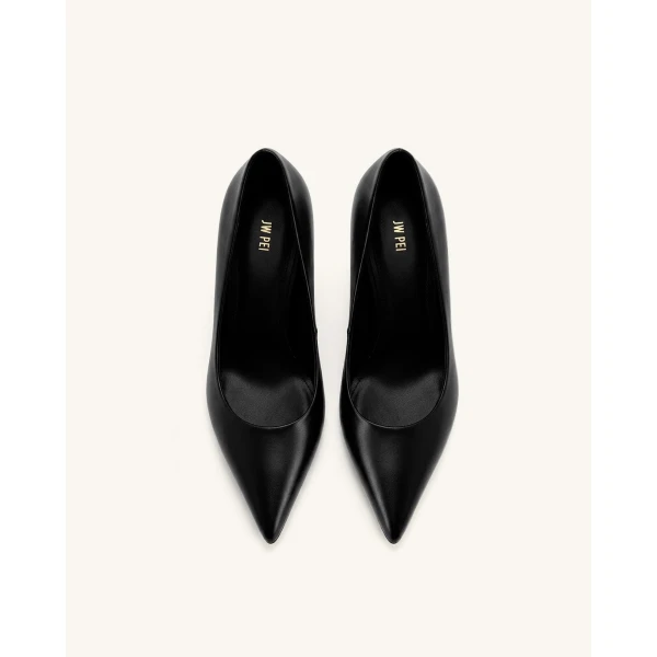 JW PEI Hazel Modern Heels in Black | Heels | Luxury Shoes 