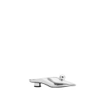 JW PEI Helena Sphere Embellished Pointed Toe Mules in Silver JW PEI Helena Sphere Embellished Pointed Toe Mules in Silver | Mules | Luxury Shoes