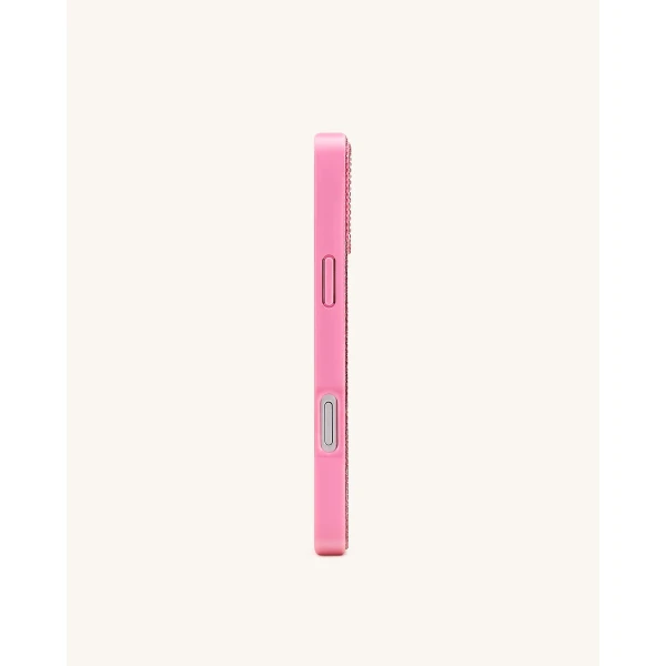 JW PEI Holiday Wreath Bling Phone Case in Pink | Phone Cases | Luxury Shoes 