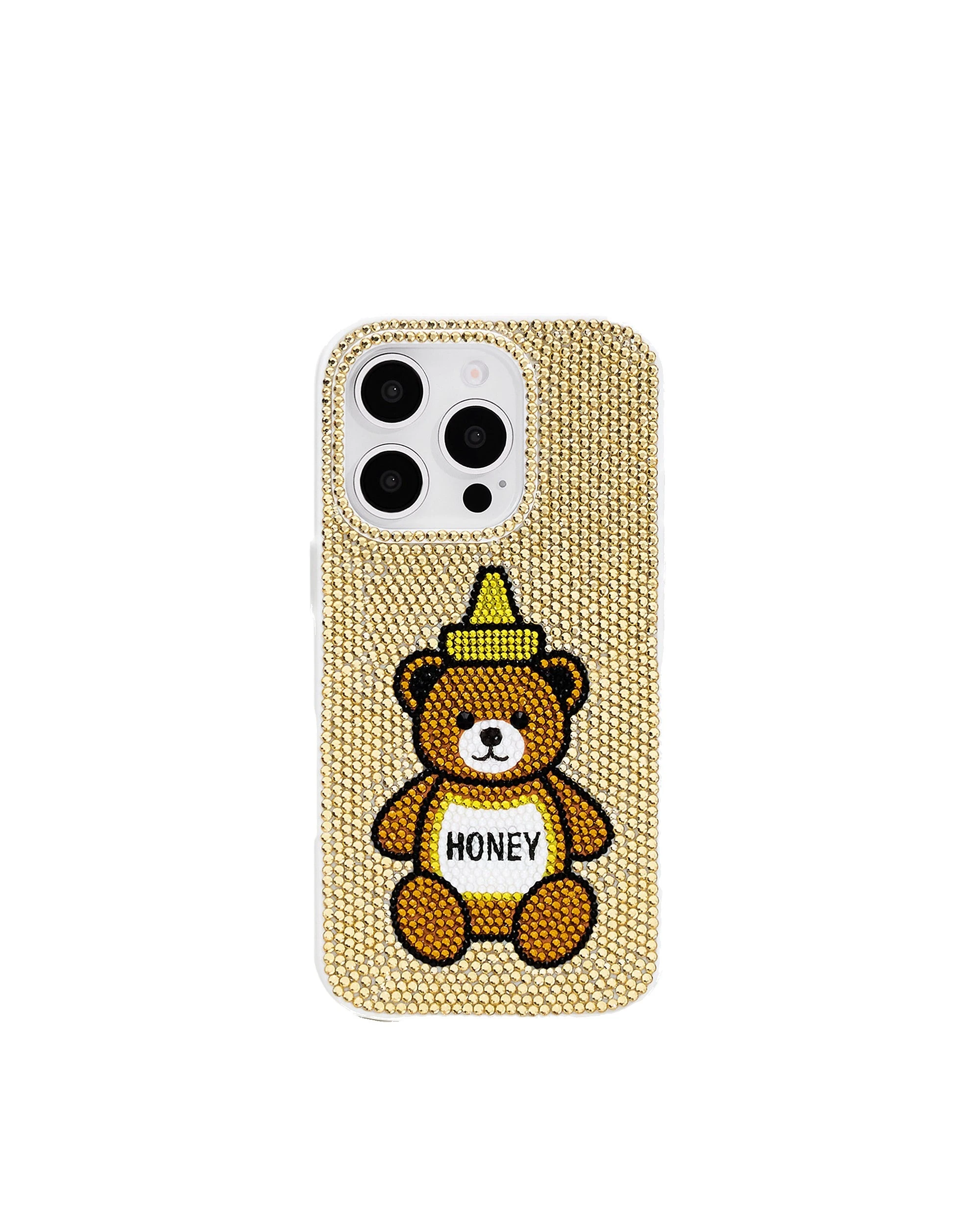 JW PEI Honey Bear Artificial Crystal Phone Case in Neutral JW PEI Honey Bear Artificial Crystal Phone Case in Neutral | Phone Cases | Luxury Shoes