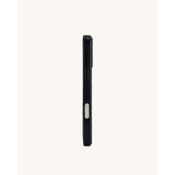 JW PEI I Love Me Artificial Crystal Phone Case in Black | Phone Cases | Luxury Shoes 