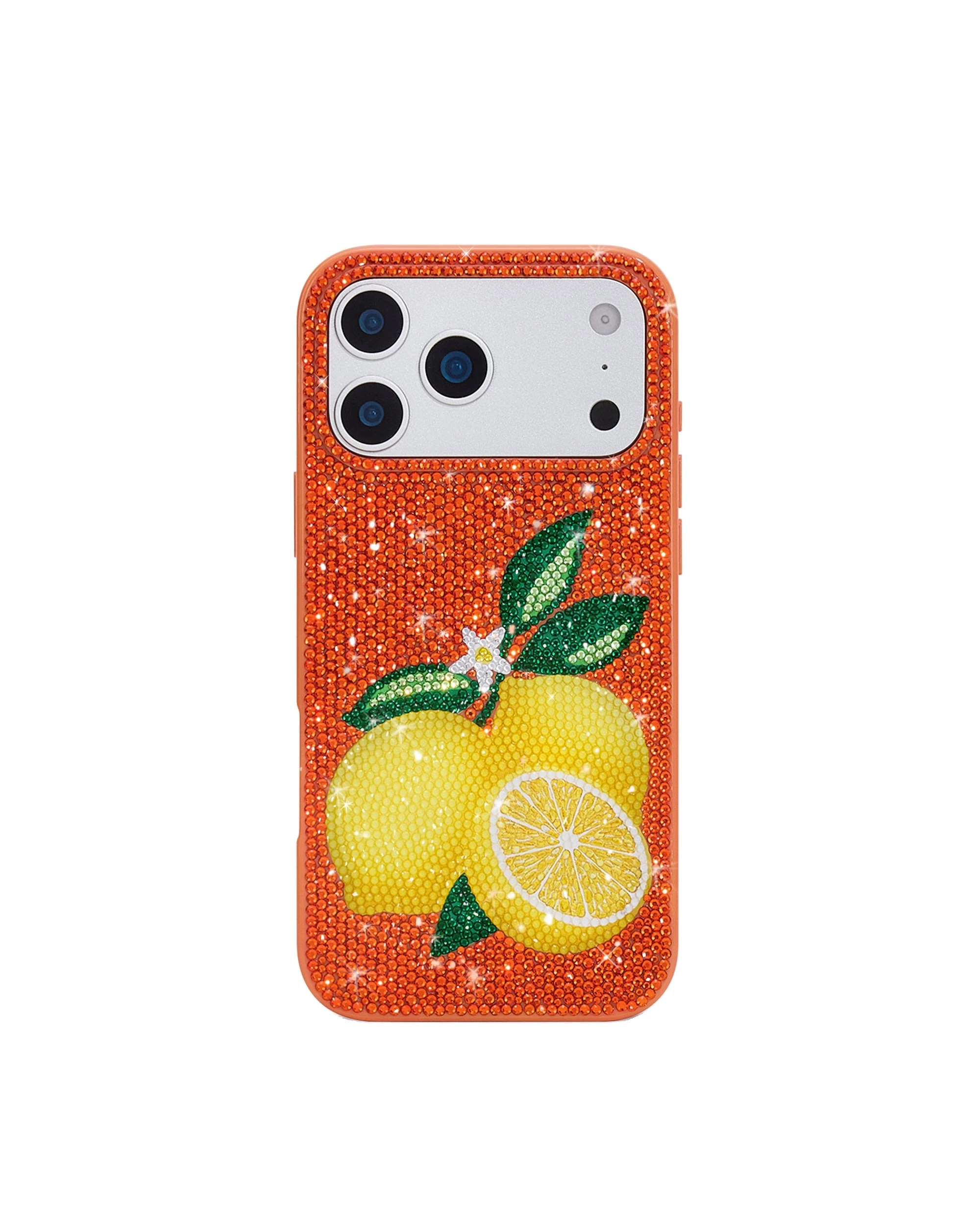 JW PEI Lemon Artificial Crystal Phone Case in Orange JW PEI Lemon Artificial Crystal Phone Case in Orange | Phone Cases | Luxury Shoes