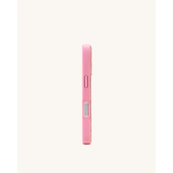 JW PEI Lemon Artificial Crystal Phone Case in Pink | Phone Cases | Luxury Shoes 