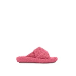 JW PEI Lilah Woven Platform Sandal in Rose Red | Sandals | Luxury Shoes 