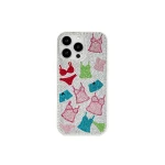 JW PEI Lingerie Pattern Artificial Crystal Phone Case in Multicolor | Phone Cases | Luxury Shoes 