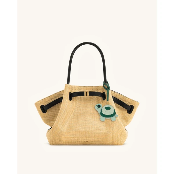 JW PEI Little Turtle Bag Charm in Green | Bag Charms | Luxury Shoes 