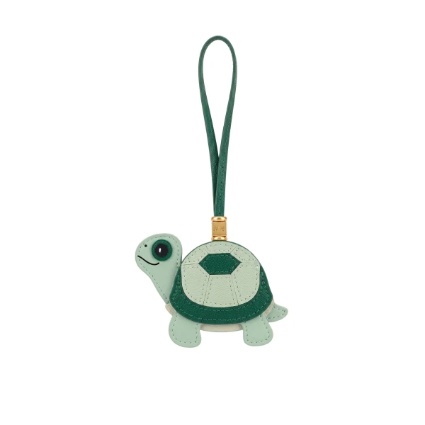 JW PEI Little Turtle Bag Charm in Green | Bag Charms | Luxury Shoes 