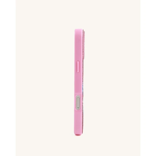 JW PEI Lucky You Artificial Crystal Phone Case in Pink | Phone Cases | Luxury Shoes 