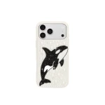 JW PEI Orca Pearl Embellished Phone Case in White | Phone Cases | Luxury Shoes 