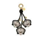 JW PEI Orchid Bag Charm in Black | Bag Charms | Luxury Shoes 