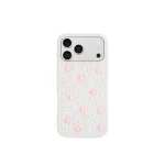 JW PEI Pearl Star Embellished Phone Case in White | Phone Cases | Luxury Shoes 
