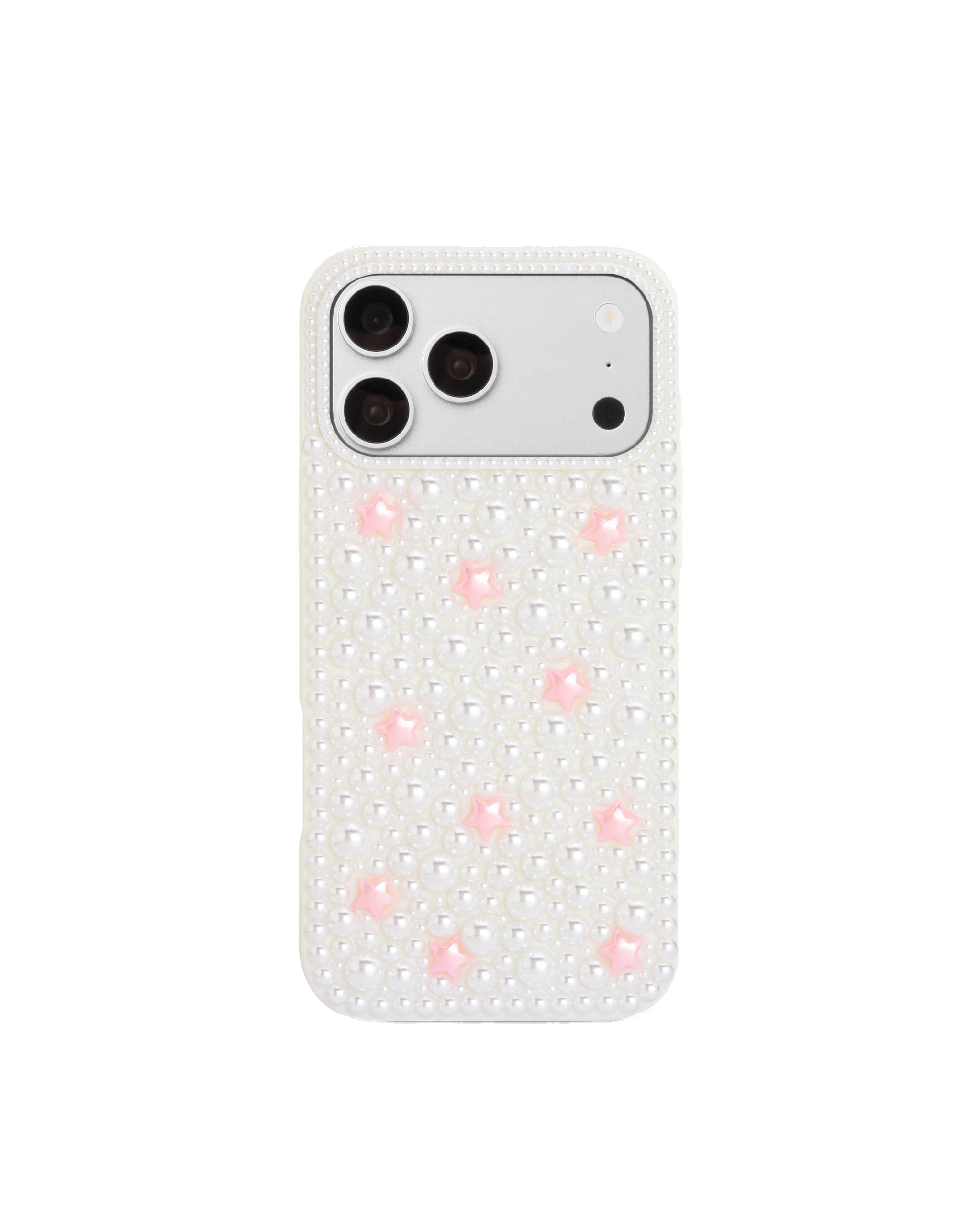 JW PEI Pearl Star Embellished Phone Case in White JW PEI Pearl Star Embellished Phone Case in White | Phone Cases | Luxury Shoes