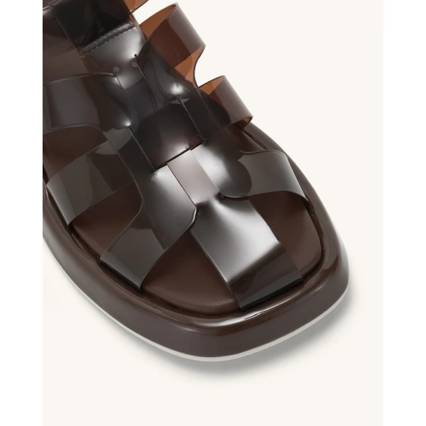 JW PEI Piper Platform Sandal in Coffee | Sandals | Luxury Shoes 