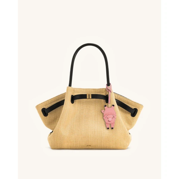 JW PEI Playful Pig Bag Charm in Pink | Bag Charms | Luxury Shoes 