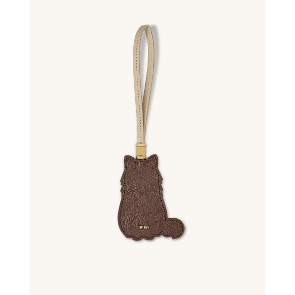 JW PEI Ragdoll Cat Bag Charm in Beige | Bag Charms | Luxury Shoes 