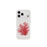 JW PEI Red Coral Pearl Phone Case in White | Phone Cases | Luxury Shoes 