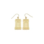 JW PEI Roman Arch Earrings in 18ct Gold Plated & White Zircon | Jewelry | Luxury Shoes 