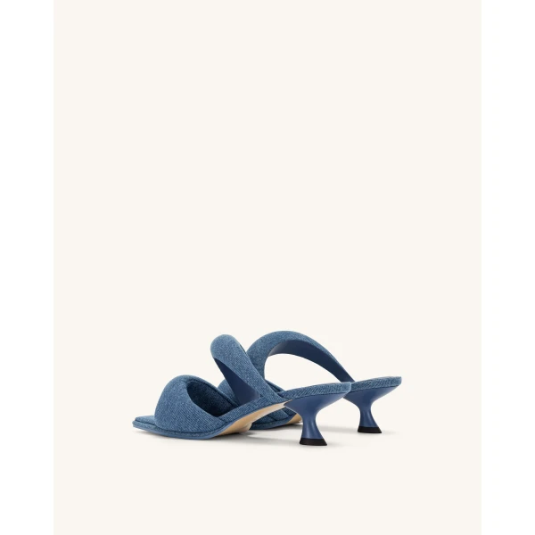 JW PEI Sara Mule Denim in Blue | Mules | Luxury Shoes 