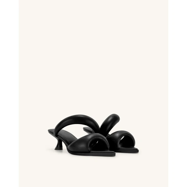 JW PEI Sara Mule in Black | Mules | Luxury Shoes 