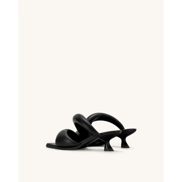 JW PEI Sara Mule in Black | Mules | Luxury Shoes 