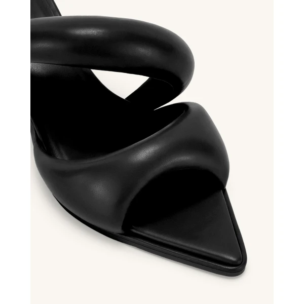 JW PEI Sara Mule in Black | Mules | Luxury Shoes 