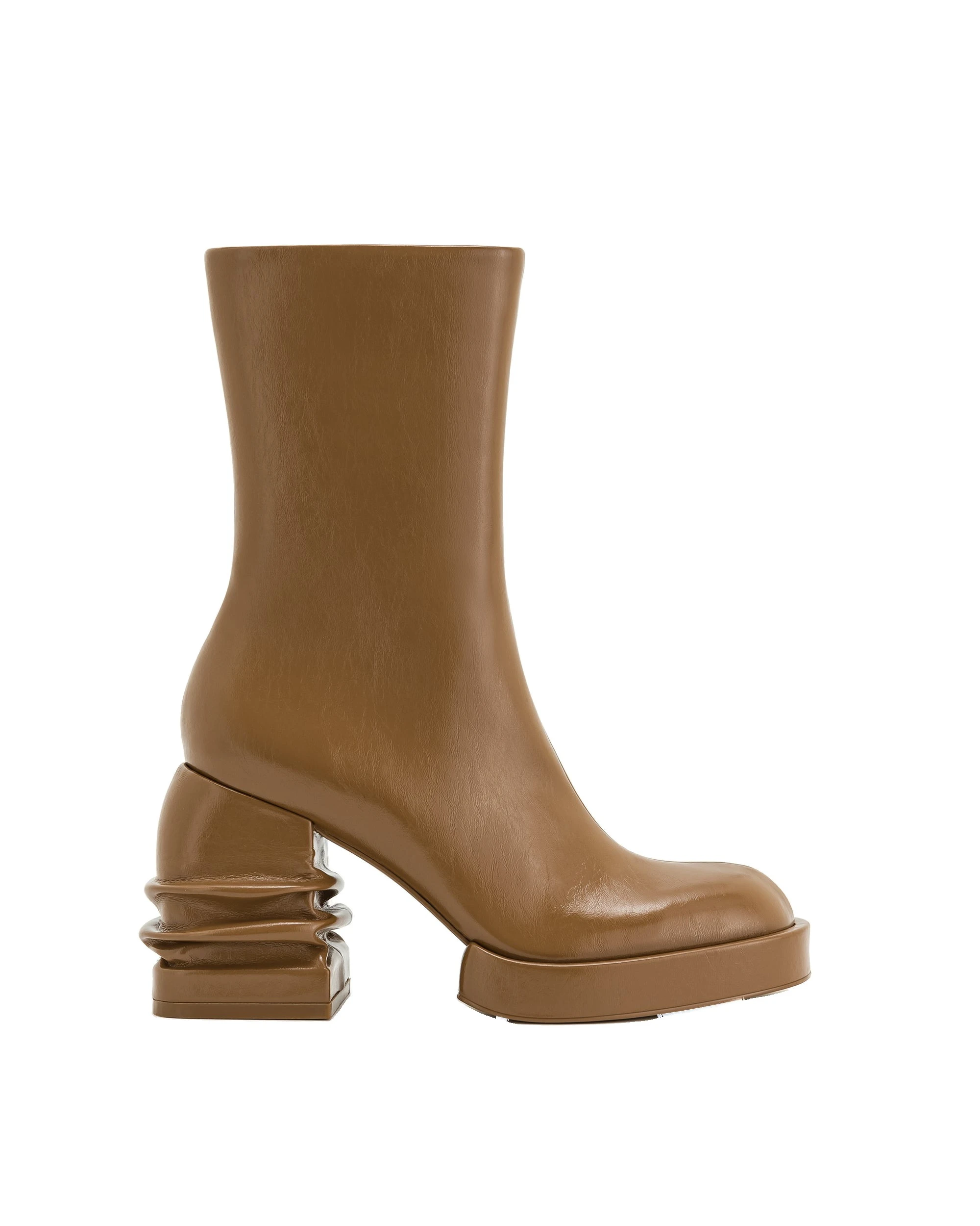 JW PEI Saylor Round Toe Platform Ankle Boots in Brown JW PEI Saylor Round Toe Platform Ankle Boots in Brown | Boots | Luxury Shoes