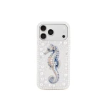 JW PEI Seahorse Pearl Phone Case in White | Phone Cases | Luxury Shoes 