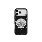 JW PEI Seashell Artificial Crystal Phone Case in Black | Phone Cases | Luxury Shoes 