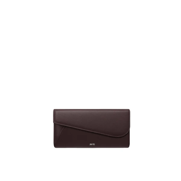 JW PEI Seren Flap Long Wallet in Chestnut Black | Wallets & Purses | Luxury Shoes 