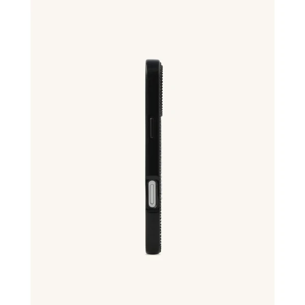 JW PEI Shark Mouth Pearl Phone Case in Black | Phone Cases | Luxury Shoes 
