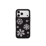JW PEI Snowflake Artificial Crystal Phone Case in Black | Phone Cases | Luxury Shoes 