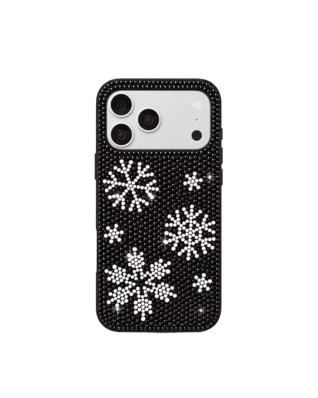 JW PEI Snowflake Artificial Crystal Phone Case in Black JW PEI Snowflake Artificial Crystal Phone Case in Black | Phone Cases | Luxury Shoes