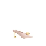 JW PEI Sofia Angled Vamp Heel Mules in Dusty Pink JW PEI Sofia Angled Vamp Heel Mules in Dusty Pink | Mules | Luxury Shoes