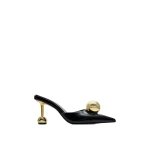 JW PEI Sofia Sphere Heel Mules in Black JW PEI Sofia Sphere Heel Mules in Black | Mules | Luxury Shoes