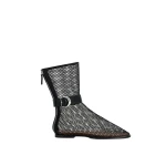 JW PEI Sophia Mesh Boots in Black | Boots | Luxury Shoes 