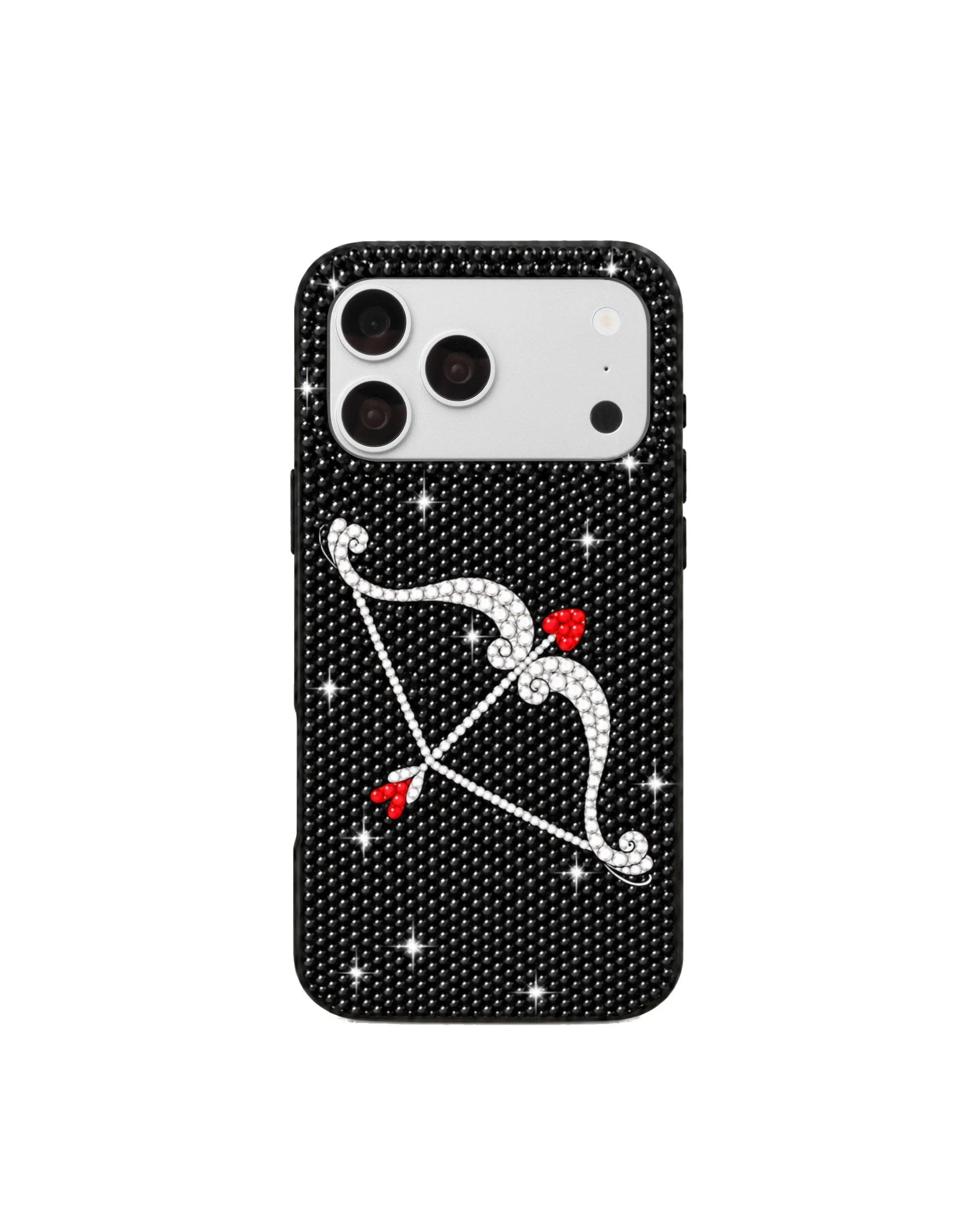 JW PEI Sparkling Bow Arrow Phone Case in Black JW PEI Sparkling Bow Arrow Phone Case in Black | Phone Cases | Luxury Shoes