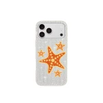 JW PEI Starfish Artificial Crystal Phone Case in White | Phone Cases | Luxury Shoes 