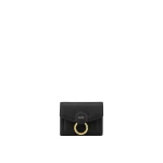 JW PEI Stella Wallet in Black Grained Vegan Leather | Wallets & Purses | Luxury Shoes 