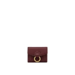 JW PEI Stella Wallet in Burgundy Grained Vegan Leather | Wallets & Purses | Luxury Shoes 