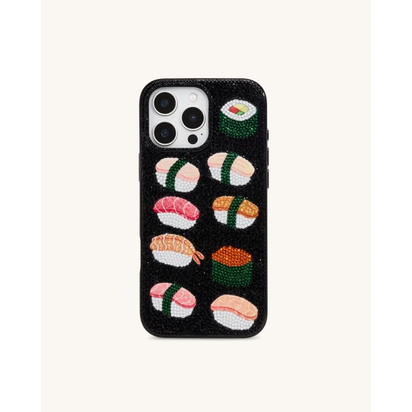 JW PEI Sushi Phone Case in Multicolor Black | Phone Cases | Luxury Shoes 