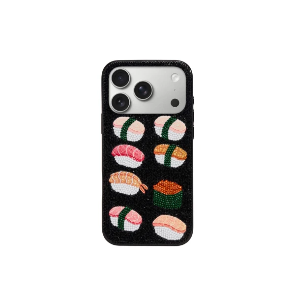 JW PEI Sushi Phone Case in Multicolor Black | Phone Cases | Luxury Shoes 
