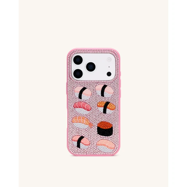 JW PEI Sushi Phone Case in Multicolor Pink | Phone Cases | Luxury Shoes 