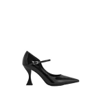 JW PEI Thalina Patent Vegan Leather Pumps in Black | Heels | Luxury Shoes 