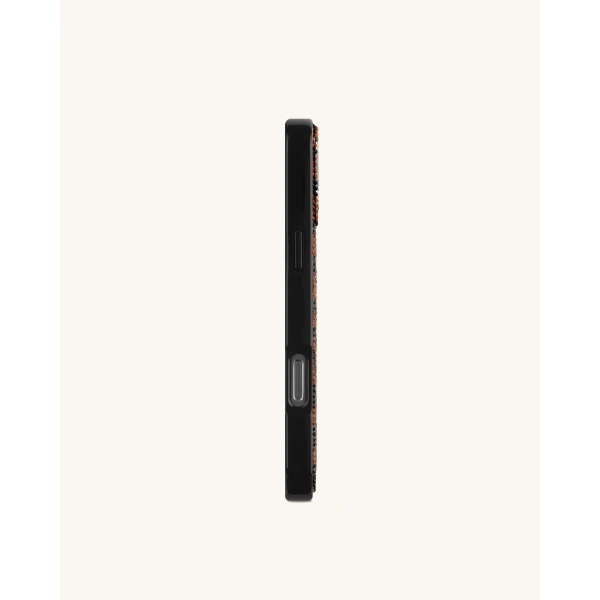 JW PEI Tiger Stripe Artificial Crystal Phone Case in Black | Phone Cases | Luxury Shoes 