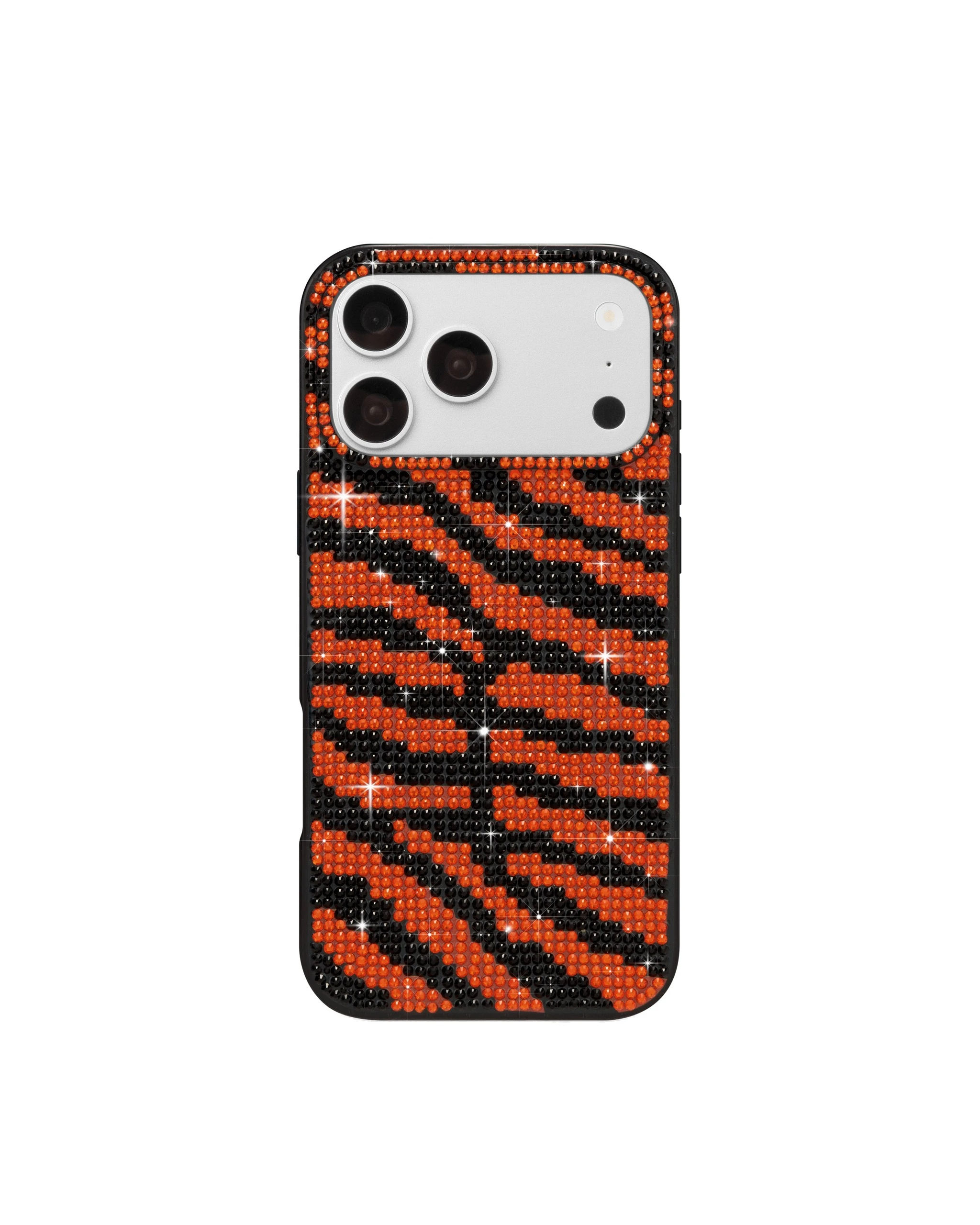 JW PEI Tiger Stripe Artificial Crystal Phone Case in Black JW PEI Tiger Stripe Artificial Crystal Phone Case in Black | Phone Cases | Luxury Shoes