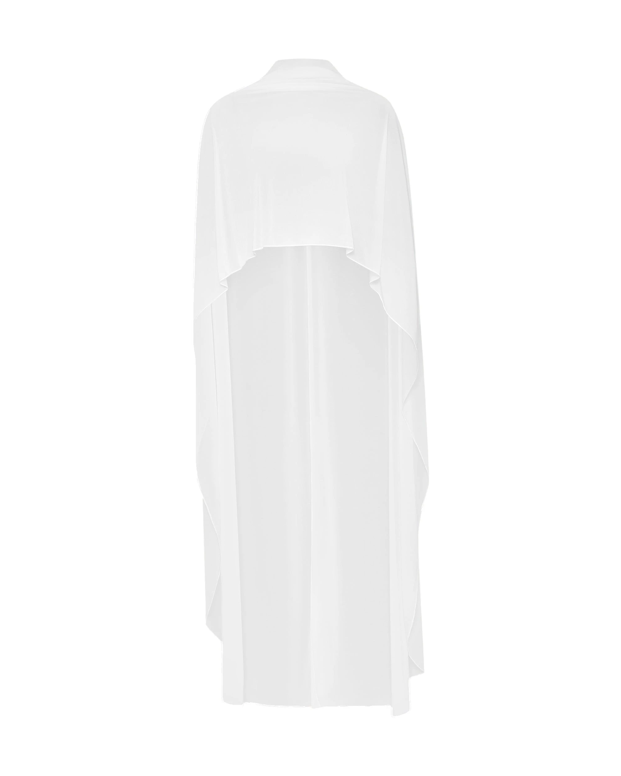 JW PEI Tulle Cape Shawl in White JW PEI Tulle Cape Shawl in White | Scarves | Luxury Shoes