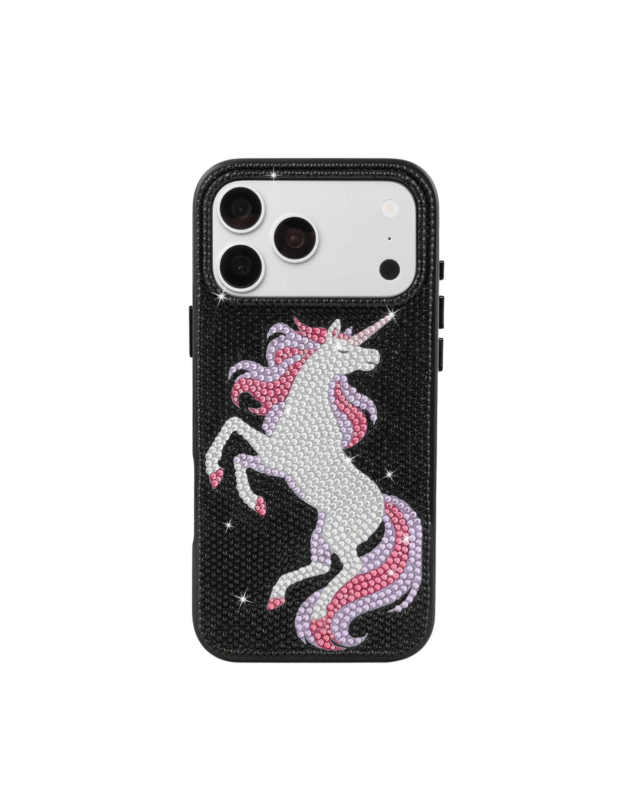 JW PEI Unicorn Rhinestone Phone Case in Black JW PEI Unicorn Rhinestone Phone Case in Black | Phone Cases | Luxury Shoes