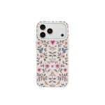 JW PEI Vintage Romance Floral Bird Phone Case in White | Phone Cases | Luxury Shoes 