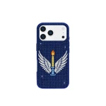 JW PEI Winged Candle Artificial Crystal Phone Case in Blue | Phone Cases | Luxury Shoes 